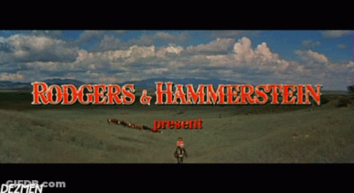 Rodgers And Hammerstein Presents A Cowboy In A Field GIF