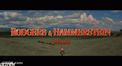 Rodgers And Hammerstein Presents Cowboy In Field GIF