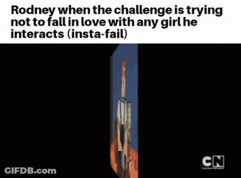 Rodney Insta Fail Trying Not To Fall In Love GIF