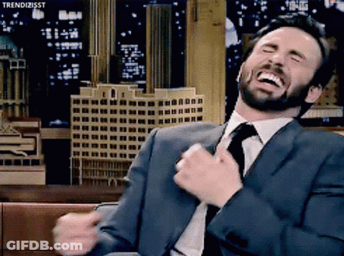 Rofl Chris Evans GIF