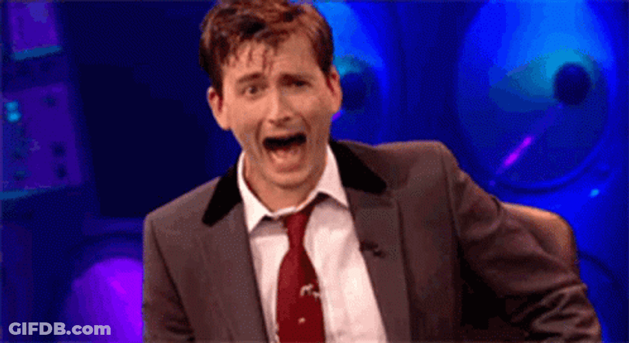 Rofl David Tennant GIF