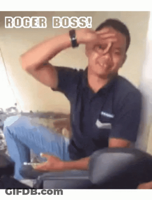 Roger Boss Roger That GIF
