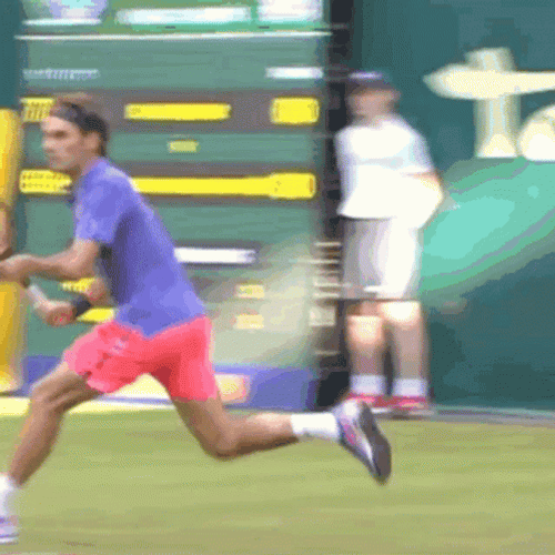 Roger Federer Cool Shot GIF