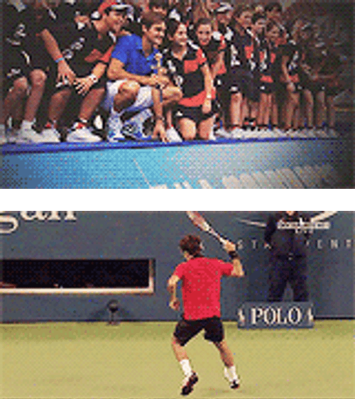 Roger Federer Victory GIF