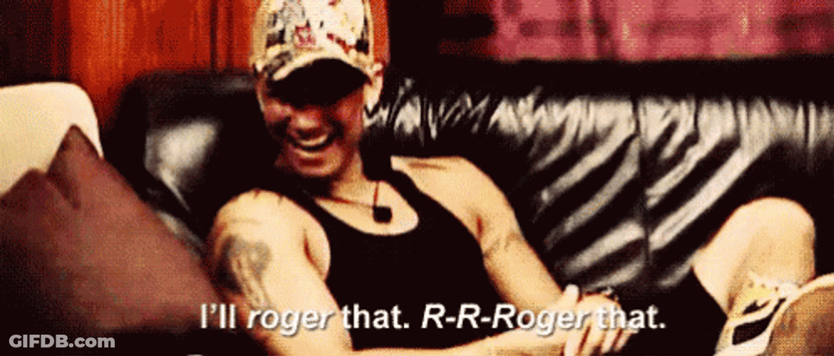 Roger Ill Roger That Stutter GIF