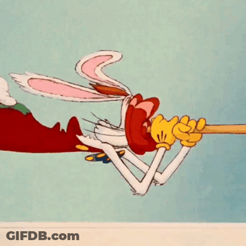 Roger Rabbit Suck O'Lux GIF