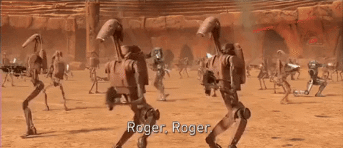 Roger Roger Attack Of The Clones GIF