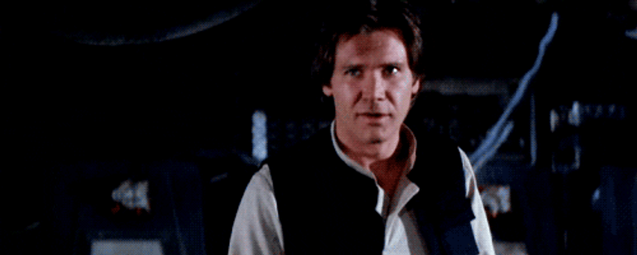 Roger Roger Salute Han Solo GIF