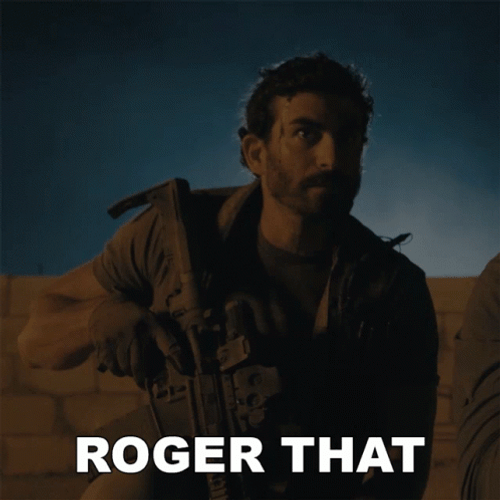 Roger That In A Mission GIF