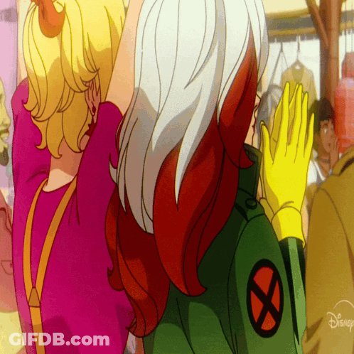 Rogue From X-Men On Disney GIF