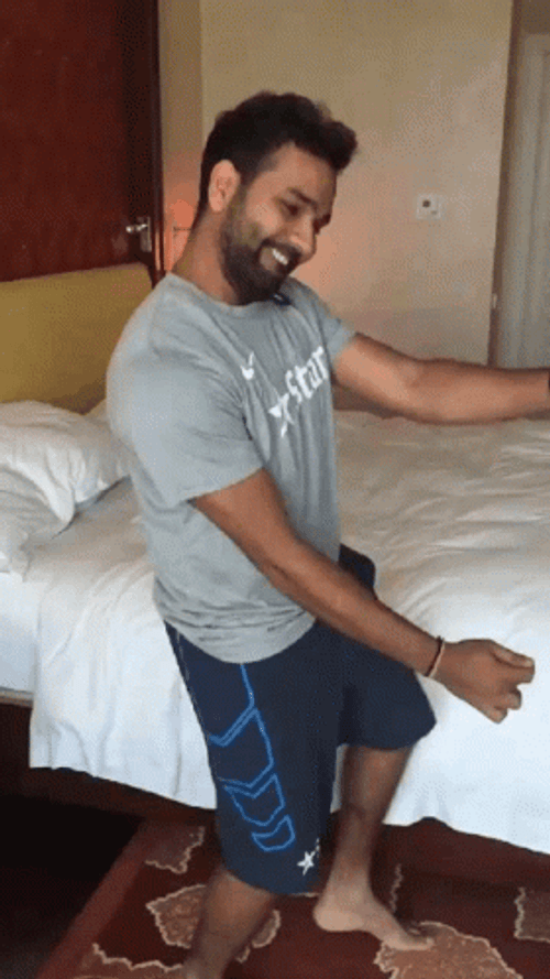 Rohit Sharma Dancing GIF