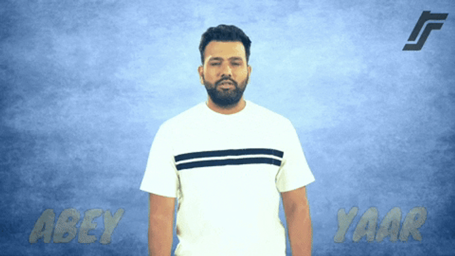 Rohit Sharma Fist Punch Frustrated GIF