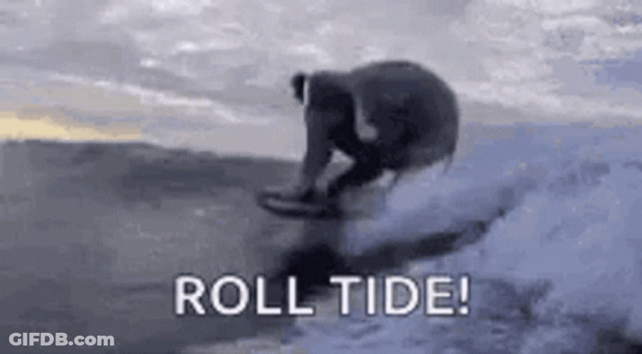 Roll Tide Elephant GIF