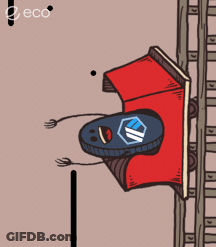 Roller Coaster Drawing With Eco GIF