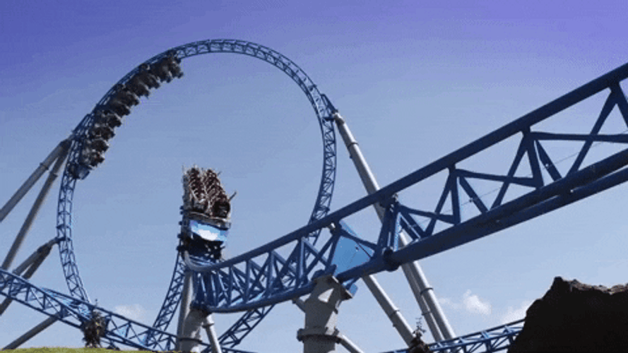 Roller Coaster Ride Europa-Park GIF