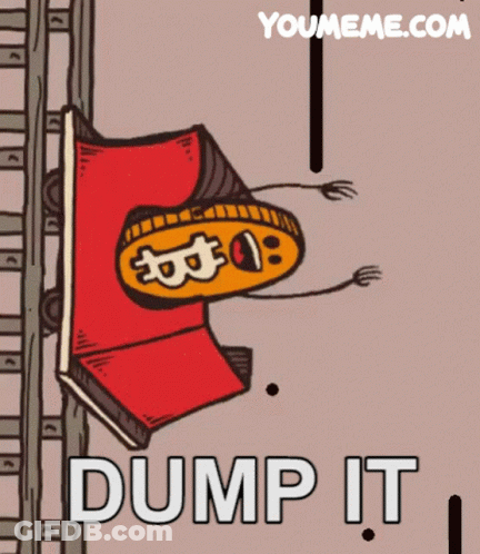 Roller Coaster Says Dump It GIF