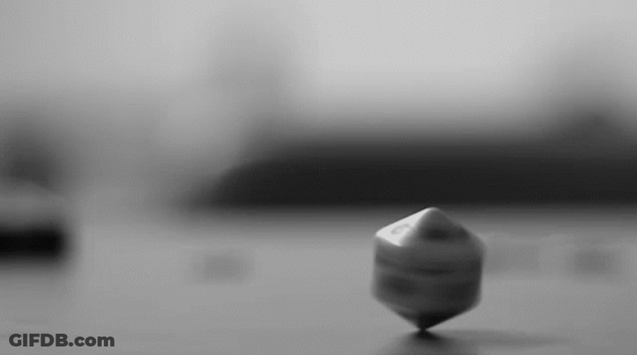 Rolling Dice Spinning Black And White GIF