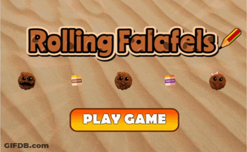 Rolling Falafels Game Advertisement GIF