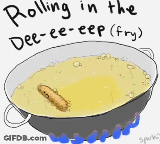 Rolling In The Deep Fry GIF