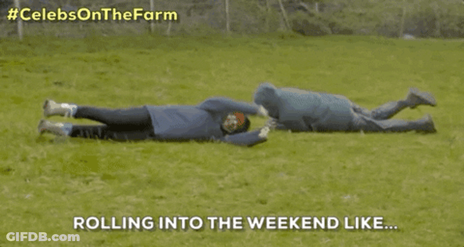 Rolling Into The Weekend Like GIF