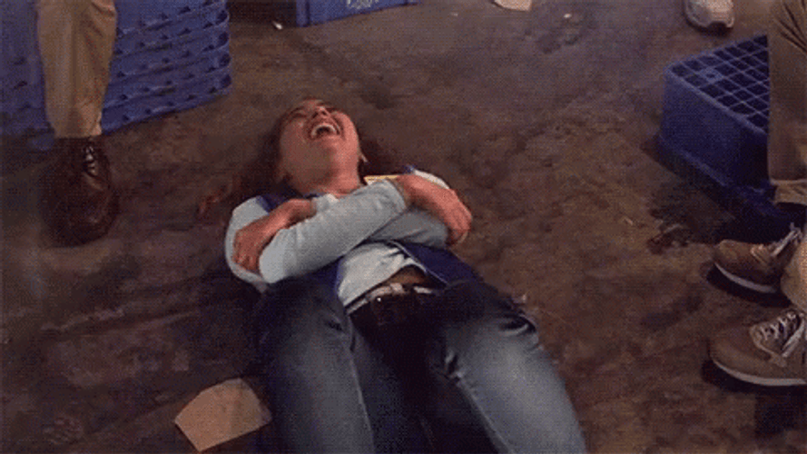 Rolling On The Floor Laughing LOL GIF