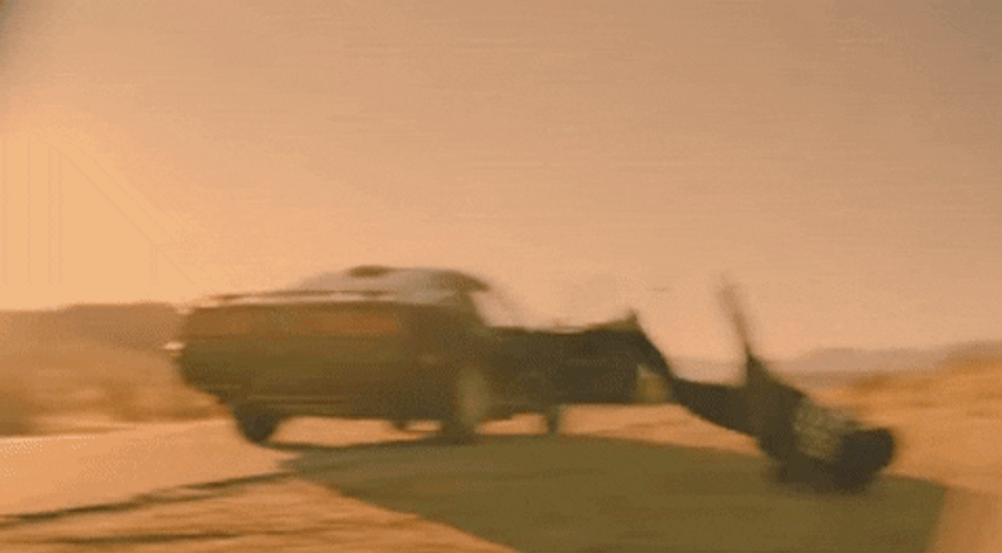 Rolling Out Car Desert Road GIF