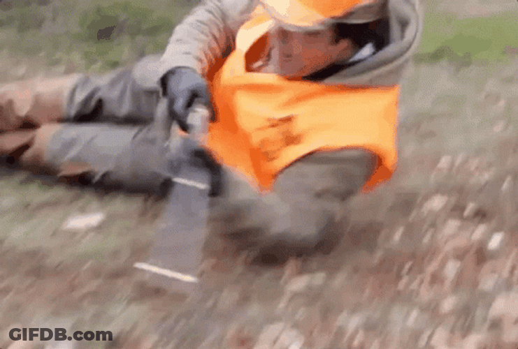 Rolling Over Hunting Move GIF