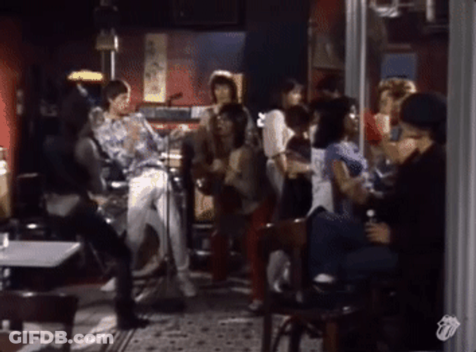 Rolling Stones Keith Richards Concert Show GIF