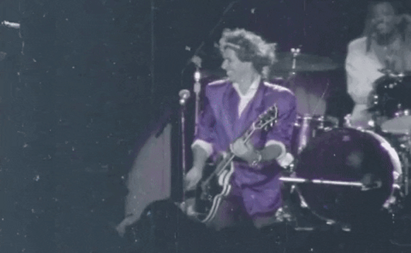 Rolling Stones Keith Richards Legendary Guitar Player GIF