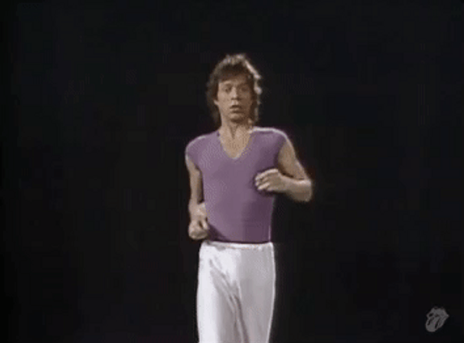 Rolling Stones Revved Up Show Mick Jagger354 X 262 GIF