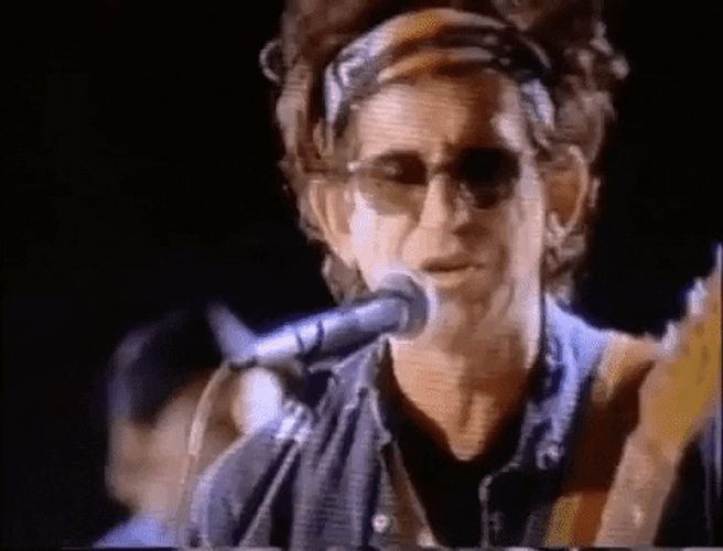 Rolling Stones Singing Keith Richards GIF