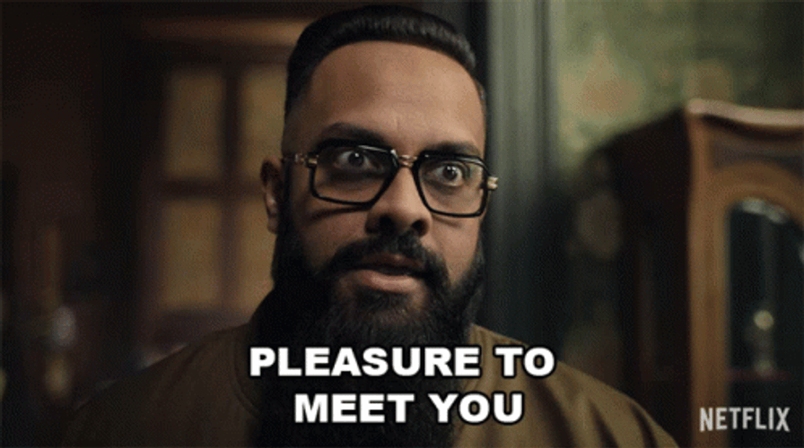 Rolph Says Its My Pleasure To Meet You GIF