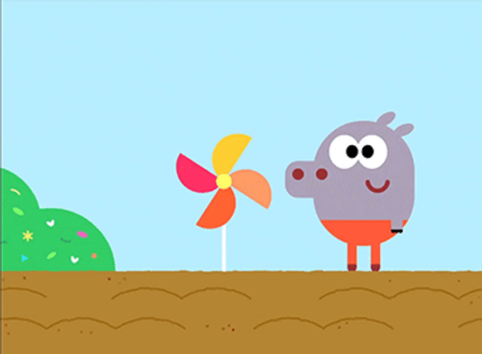 Roly Looking Windmill GIF