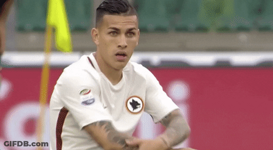 Roma Athlete Straight Face GIF