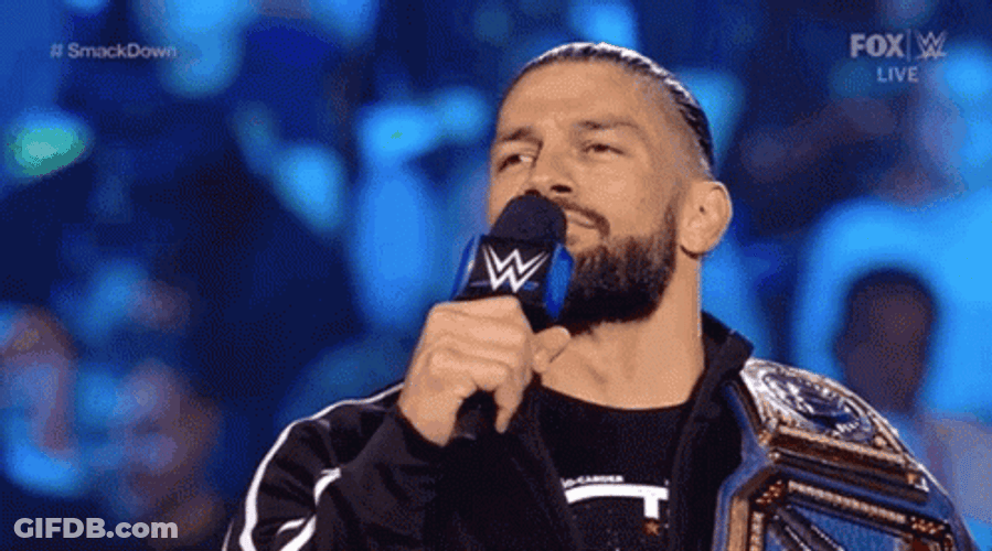 Roman Reigns Acknowledge Me GIF