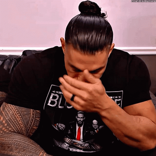 Roman Reigns Beard Fix GIF