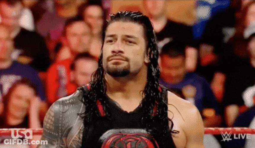 Roman Reigns Calm Relaxed GIF