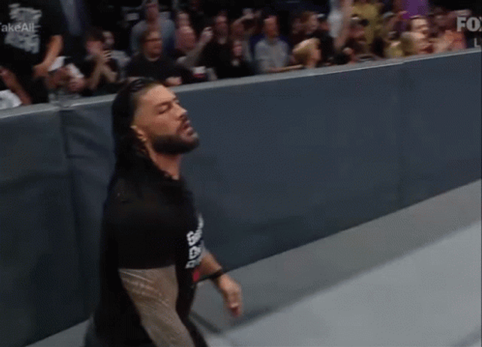 Roman Reigns Happy Smile GIF
