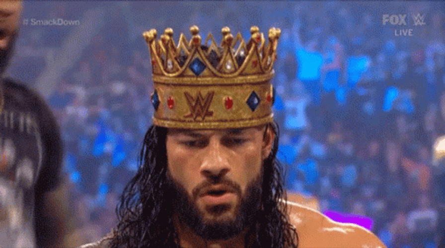 Roman Reigns Has The Crown WWE GIF