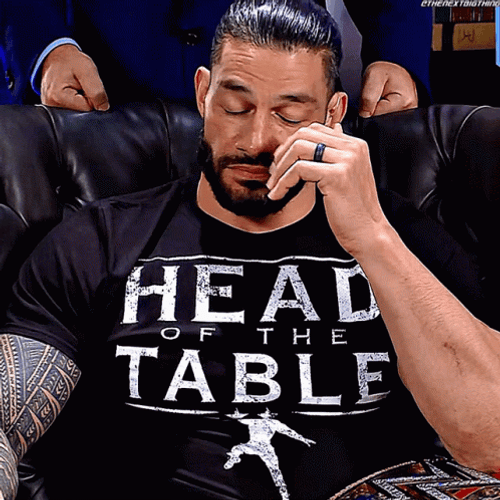 Roman Reigns No No No GIF