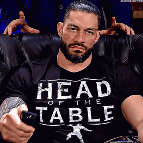 Roman Reigns Turning It Off Remote GIF