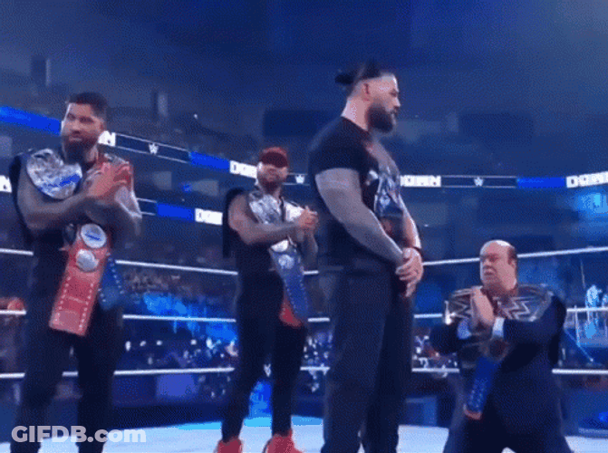 Roman Reigns What Did You Say Who GIF
