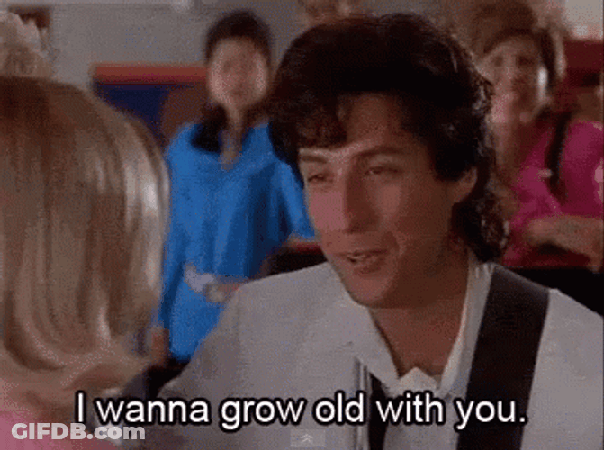 Romantic Adam Sandler Serenading GIF