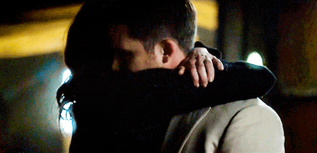 Romantic Couple Squeeze Hug GIF