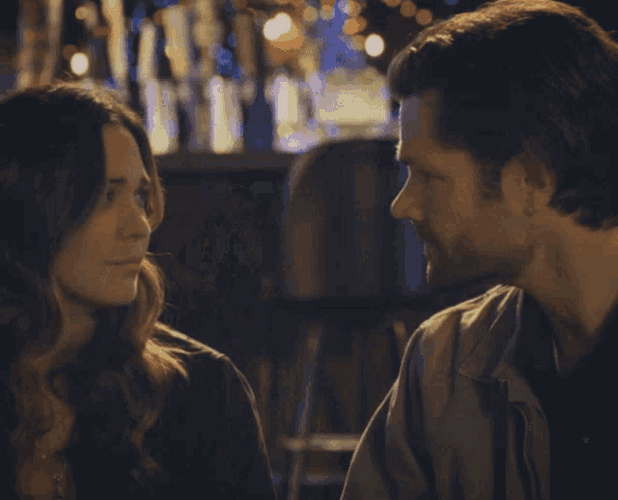 Romantic Forehead Kiss Walker Geri And Ranger Cordell GIF