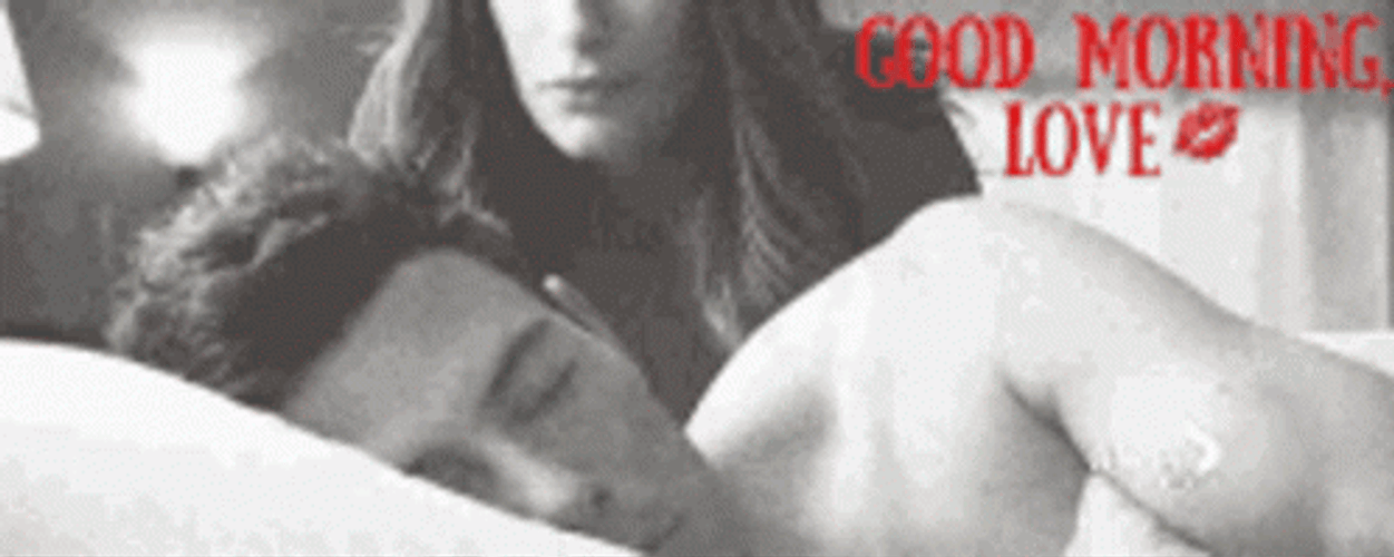 Romantic Good Morning Love Kiss Husband Wife GIF