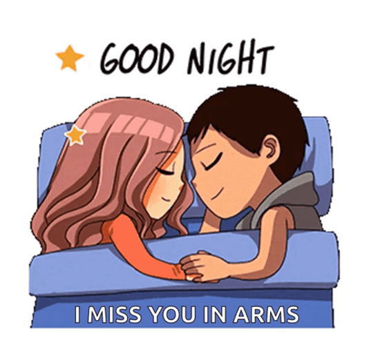 Romantic Good Night I Miss You So Much GIF