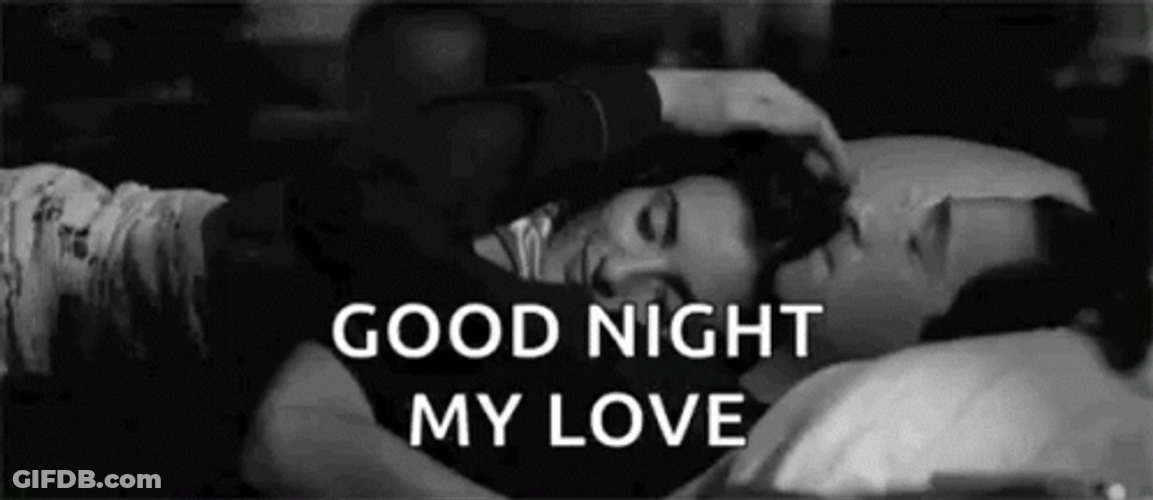 Romantic Good Night My Love Cozy Cuddles GIF