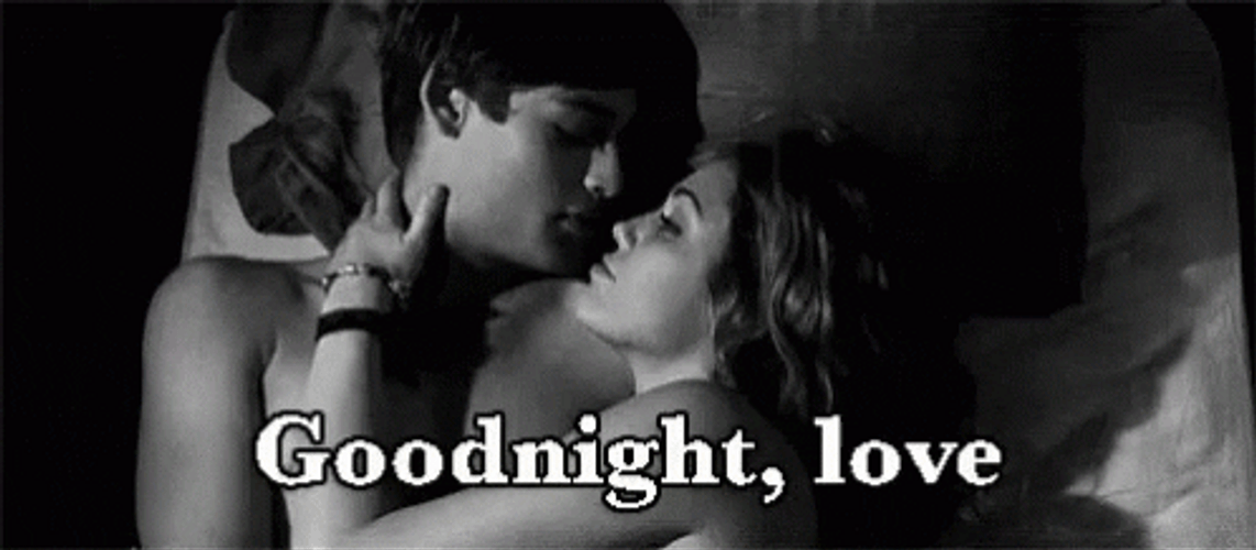 Romantic Good Night My Love Tender Kisses GIF