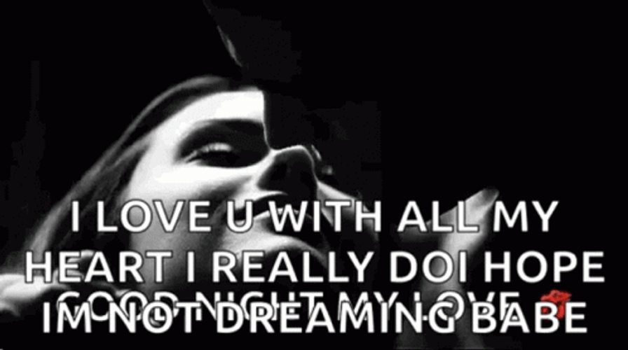 Romantic Good Night My Love Tender Nuzzle GIF